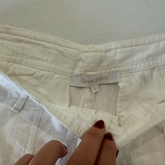 Cargo Linen Pants - Picture 3 of 4